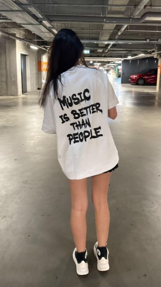 MUSIC IS BETTER THAN PEOPLE