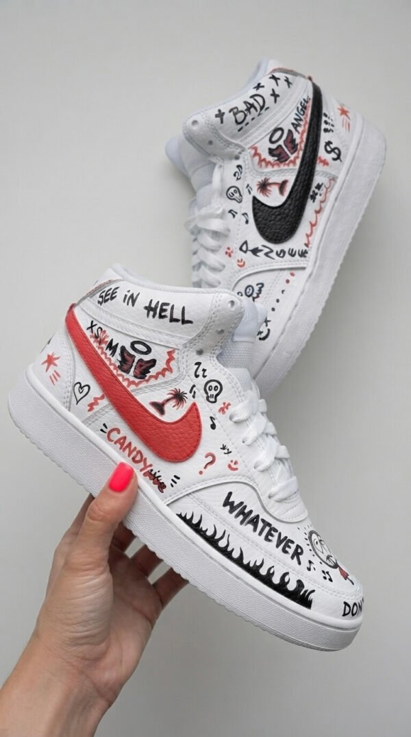 "GRAFFITI" HAND PAINTED SHOES