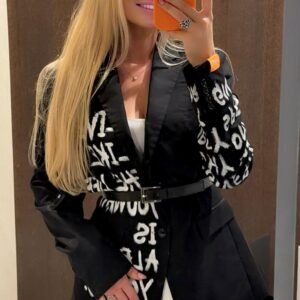 SHOULDER PAINTED JACKET